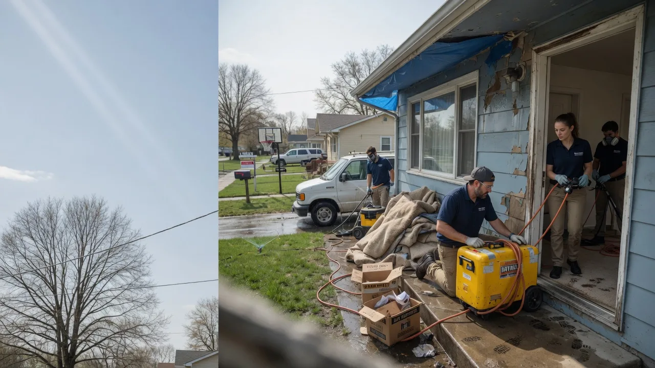 Basement Flood Cleanup in West Middletown, PA near me
